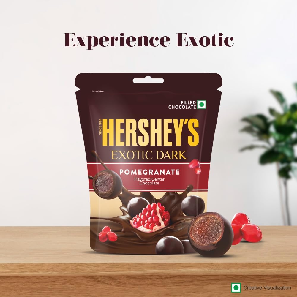 Buy Hershey's Exotic Dark Chocolate Pomegranate… | Global